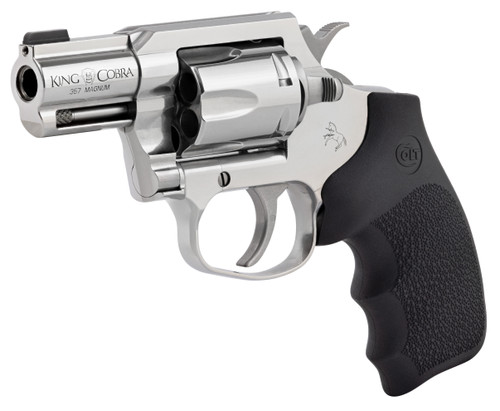CLT KING COBRA CARRY 357MAG 2 SS RUBBER GRIP