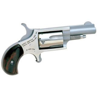 NAA MINI REVOLVER 22LR 22MAG 1 5/8 SS ROSEWOOD
