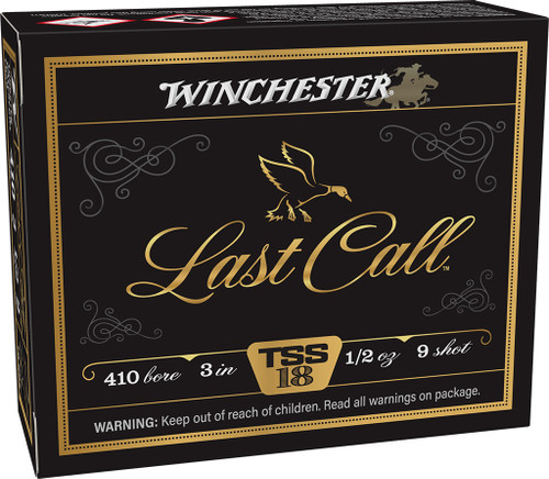 WIN LAST CALL TSS 410GA 3 1/2OZ #9 10/10
