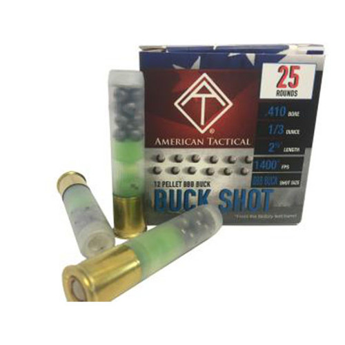 ATI AMMO 410GA 2.5 1/3OZ 12P #BBB 25/10