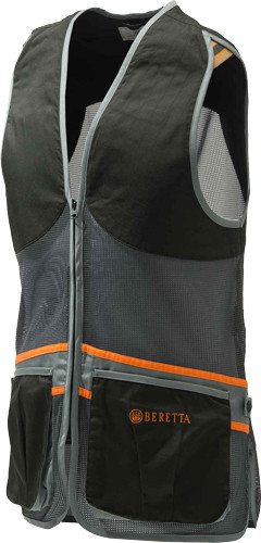 BERETTA MEN'S FULL MESH VEST LARGE BLACK/GREY