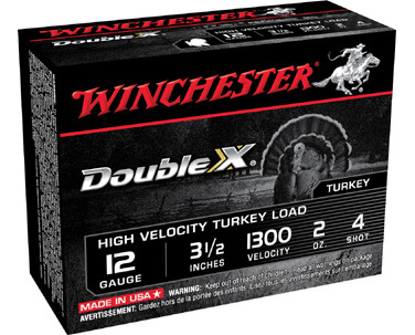 WIN DOUBLE X 12GA 3.5 2OZ #4 10/10