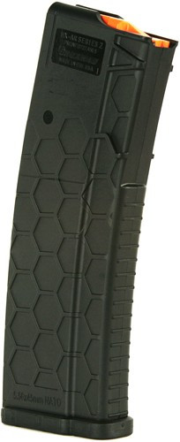 HEXMAG MAGAZINE AR-15 5.56X45 15RD BLACK POLYMER SERIES 2