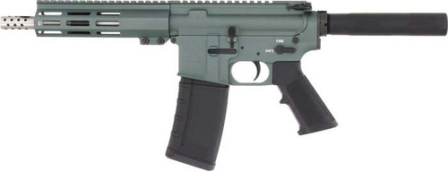 GLFA AR15 PISTOL 223 WYLDE 7.5" SS. BBL. CHARCOAL GREEN