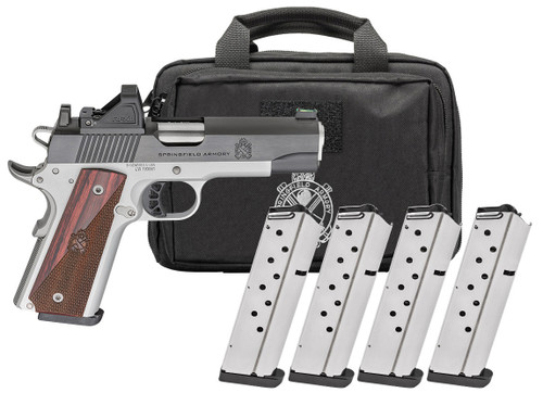 SPR 1911 RONIN AOS 45ACP 4.25 BLUED/SS GEAR PAC