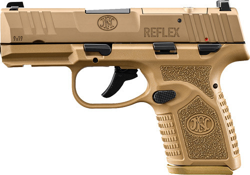 REFLEX 9MM FDE 10+1 MRD SFTY9mm