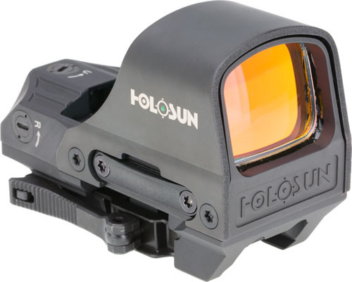 HOLOSUN 510 OPEN REFLEX GREEN MULTI RETICLE SOLAR W/QD MOUNT