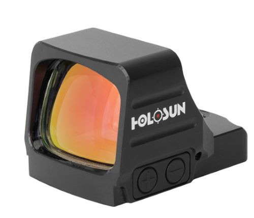 HOLOSUN 407 GOLD DOT 6MOA LRG OPEN LENS FULL SIZE PISTOL