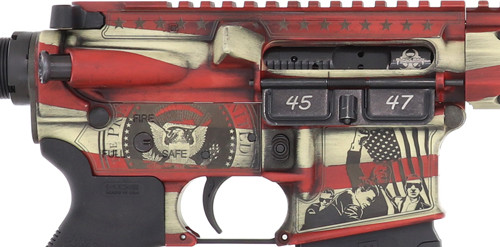 BLACK RAIN SPEC15 TRUMP CUSTOM PATRIOT 5.56 AM FLAG 30RD