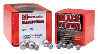 HORNADY .480 .50 CALIBER ROUND BALL 100CT 15BX/CS
