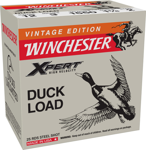 WIN VINTAGE XPERT DUCK 12GA 3 1 1/8OZ #2 25/10