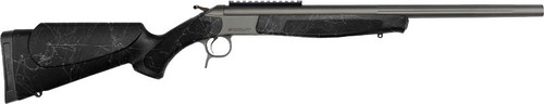 CVA SCOUT TD 350 LEGEND 20" W/RAIL TUNGSTEN/BLK WEB<