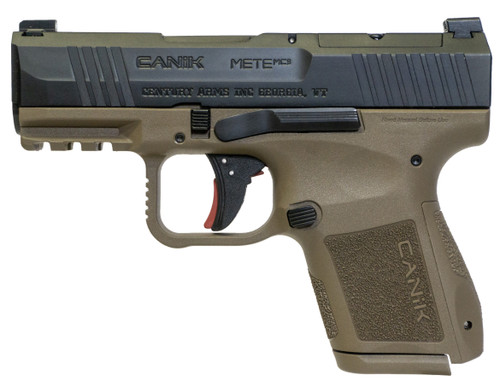 CENT CANIK METE MC9 CALI 9MM BLK/FDE 3.18 10RD