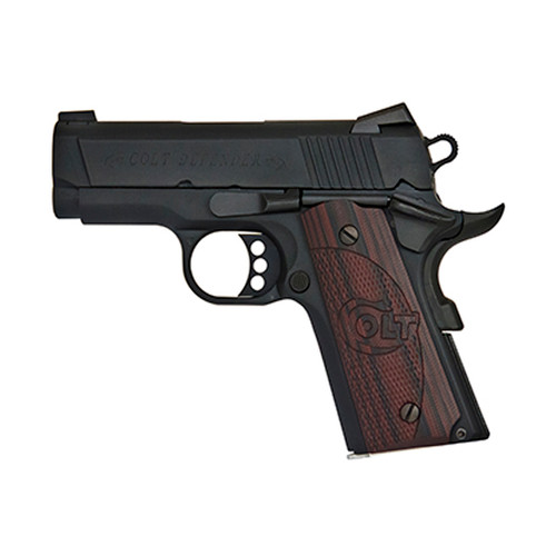 CLT DEFENDER 45ACP 3 BLUED G10 BLK CHERRY 7RD
