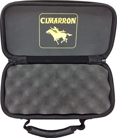 CIMARRON REVOLVER CASE SMALL 3.5" TO 5.5" BARREL BLACK