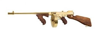 THOMPSON 1927A1 DLX 45ACP GOLD45 ACP