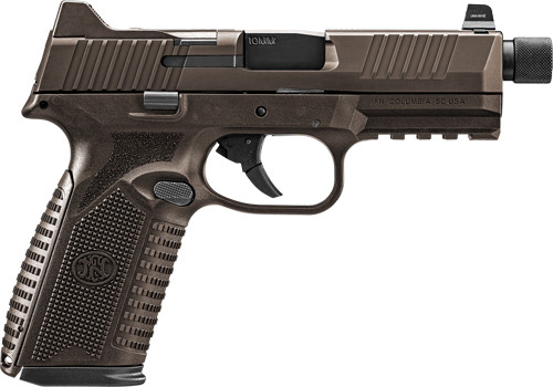 FN 510 TACTICAL 10 MM NMS 1-15RD 1-22 RD MAG NS BRONZE