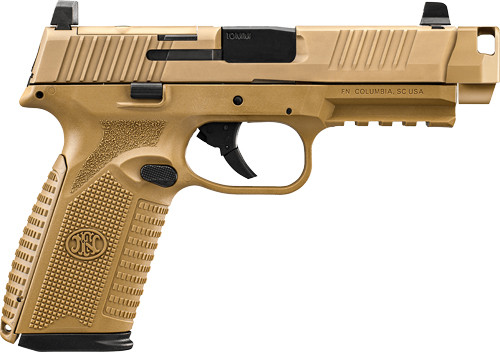 FN 510 MRD QD COMPENSATOR 10MM NMS 2-10RD MAG FDE