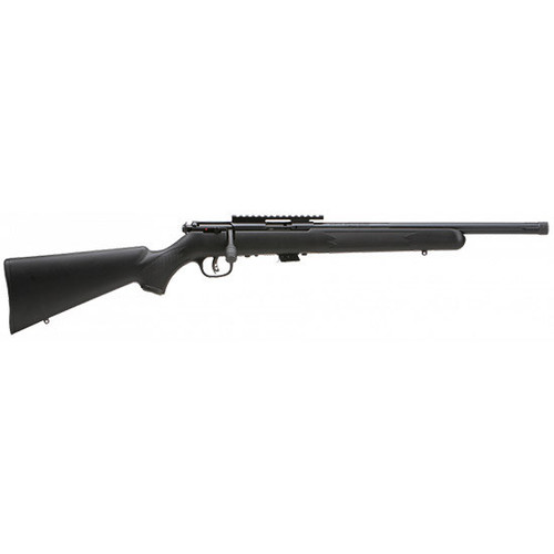 SAV MARK II FV-SR 22LR 16.5 HVY TB BLK SYN 5RD