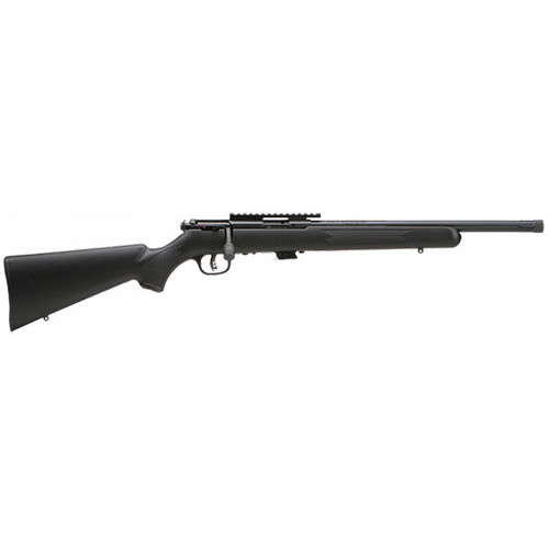 SAV MARK II FV-SR 22LR 16.5 HVY TB BLK SYN 5RD