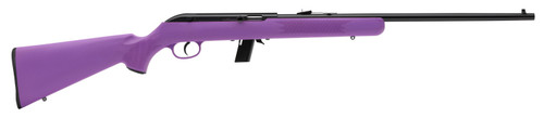 Savage Arms Model 64 F Rifle .22 LR 10rd Magazine 21" Barrel Purple