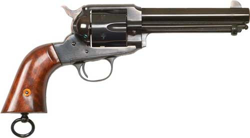 CIMARRON 1890 REMINGTON 38SP/ 357 MAGNUM 5.5" BLUED WALNUT