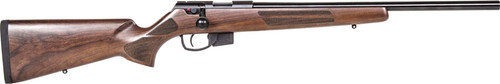 ANSCHUTZ 1761 D HB 22LR 20" BLUED/WALNUT CLASSIC