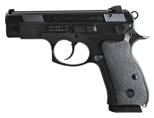 CZ 75 D PCR COMPACT 50TH ANNIV ELITE 9MM BLK 19RD