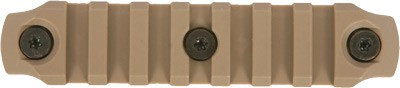 BCM RAIL SECTION--NYLON KEYMOD 4" RAIL FDE