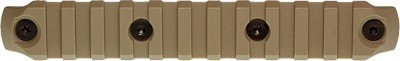 BCM RAIL SECTION--NYLON KEYMOD 5.5" RAIL FDE