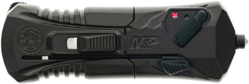 S&W KNIFE M&P OTF 1.9" AUS-8 SPEAR POINT W/SAFETY BLACK