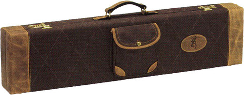 BROWNING LUGGAGE CASE O/U TO 34" BBL LONA FLINT/BROWN