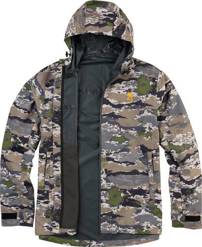 BG KANAWHA RAIN JACKET LARGE OVIX W/HOOD WATERPROOF