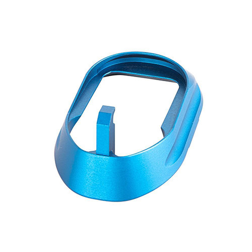 WAL PPQ ALUMINUM FLARED MAGAZINE WELL BLUE