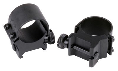 WEAVER RINGS DETACHABLE TOP MOUNT 1" HIGH MATTE .332"
