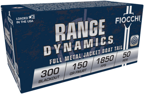 FIO RANGE 300BLK 300AAC 150GR FMJ 50/10
