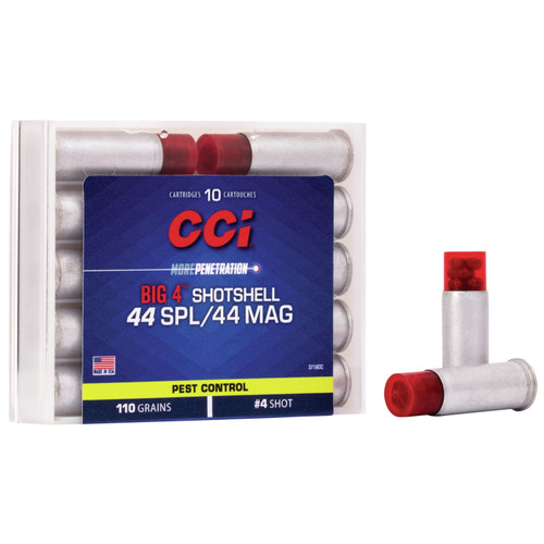 CCI 44MAG/SPL SHOTSHELL #4 10/20
