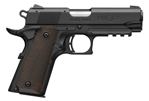 1911-22 BLK LBL 22LR 3.7"    #22 LR