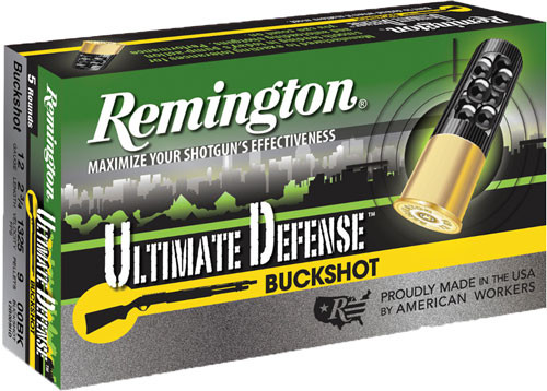 REMINGTON ULTIMATE DEFENSE 12GA 2.75" 00 BUCK 5RD 20BX/CS