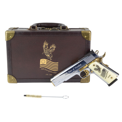 MC1911 45ACP 250TH SS/GOLD 5"#45 ACP