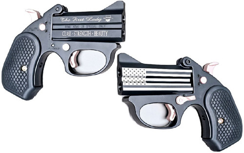 BOND FIRST LADY 38SPL 3 BLK/ROSE GOLD B6 GRIPS