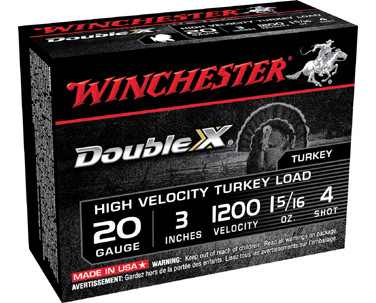 WIN DOUBLE X 20GA 3 1-5/16OZ #4 10/10