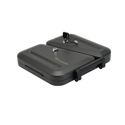 HORN DUAL LID LOCK BOX W/KEY LOCK