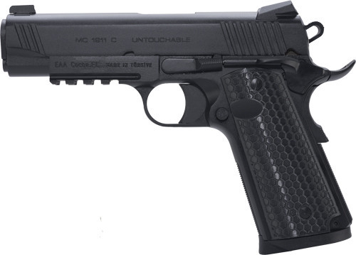 GIRSAN MC1911 UNTOUCHABLE 9MM COMMANDER G10 GRIP 9RD BLACK