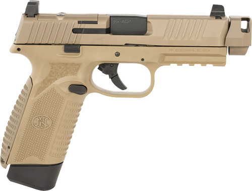FN 545 MRD QD COMPENSATOR 45 ACP NMS 2-15 RD MAGS FDE