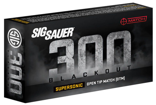 SIG AMMO 300BLK 125GR MATCH SUPERSONIC 20RD