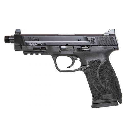 S&W M&P45 M2.0 Handgun .45 ACP 10rd Magazine 5.125" Threaded Barrel No Thumb Safety- USED