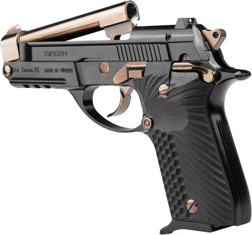 GIRSAN MC14T COLORWAY 380ACP G10 13RDS ROSE GOLD/GLOSS BLK
