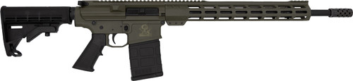 GLFA AR10 RIFLE 308 WIN 18" NITRIDE BBL 10-SHOT OD GREEN