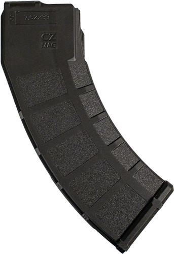CZ MAGAZINE BREN 2 7.62X39 30RD BLACK WITH WINDOW